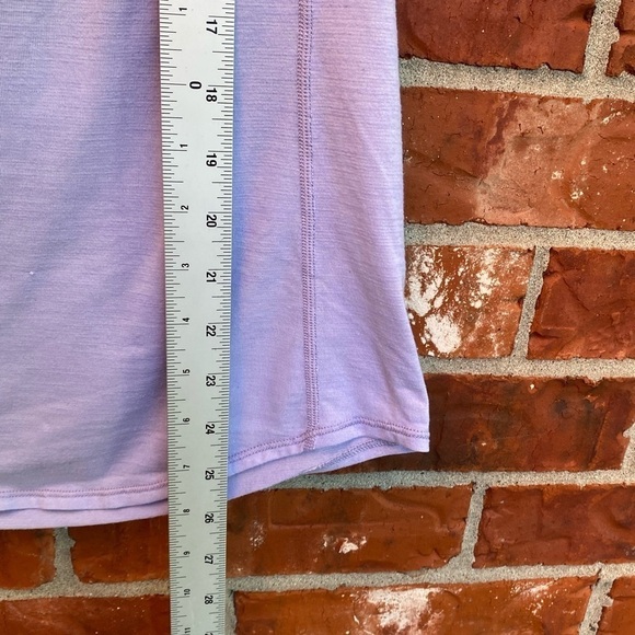 Lululemon Womens 4 Purple Strappy Draped Open Back Wild Tank Sports Bra - Picture 10 of 11